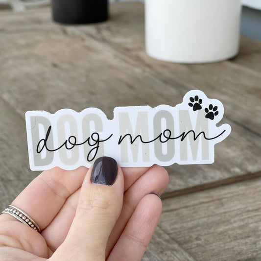 Dog Mom Sticker