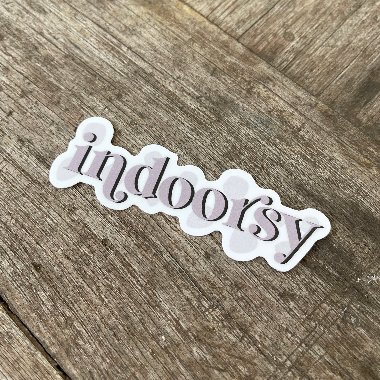 Indoorsy Sticker