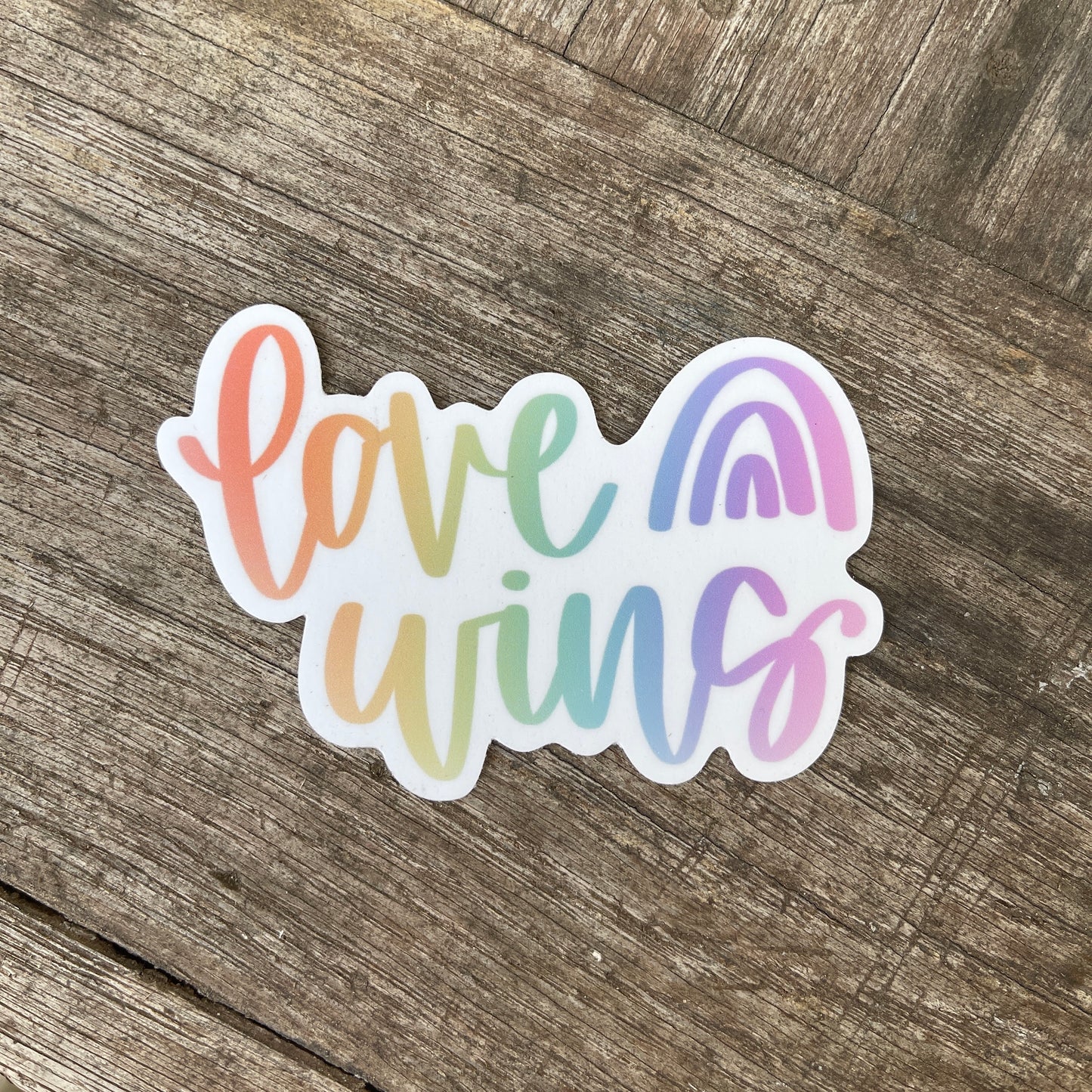 Love Wins Sticker