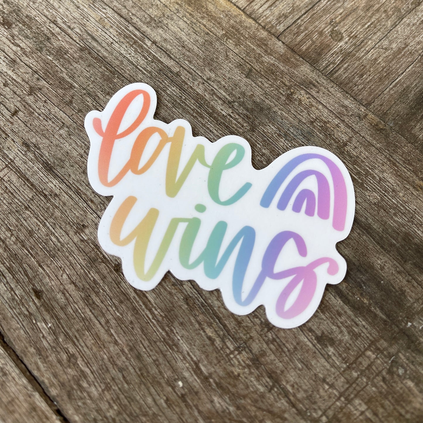 Love Wins Sticker