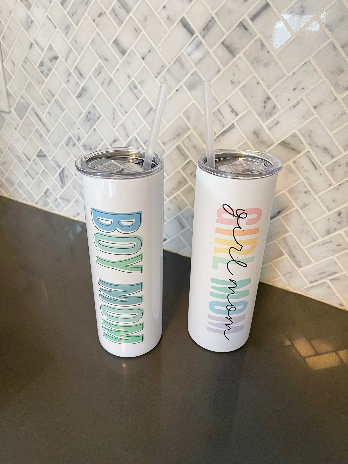 Boy Mom Thermal Tumbler