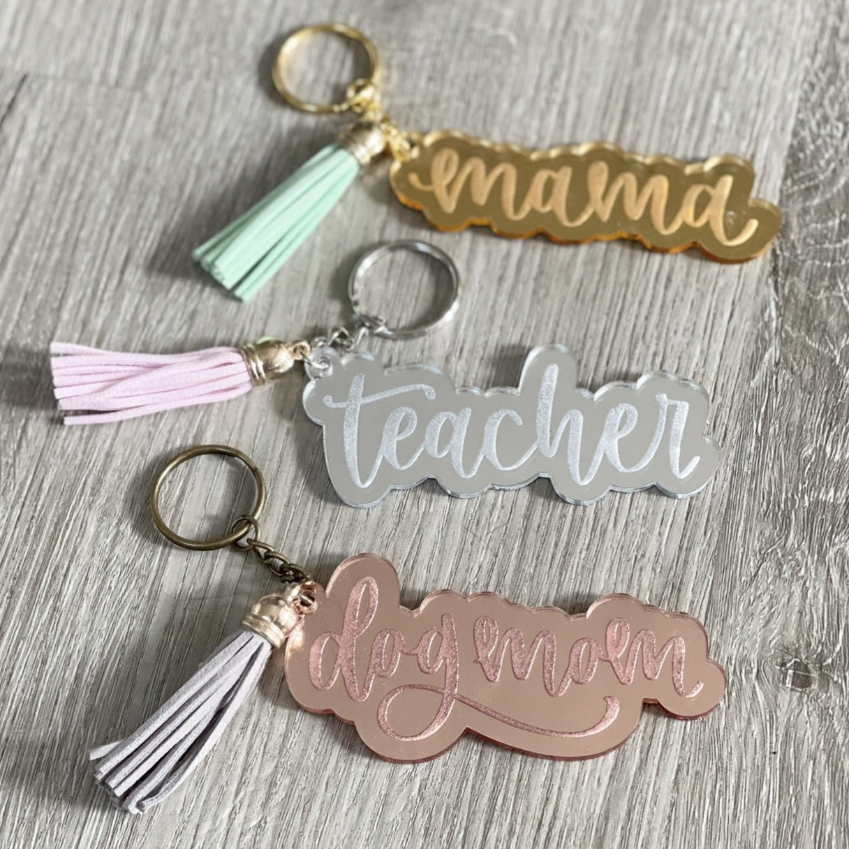 Custom Logo Acrylic Keychain