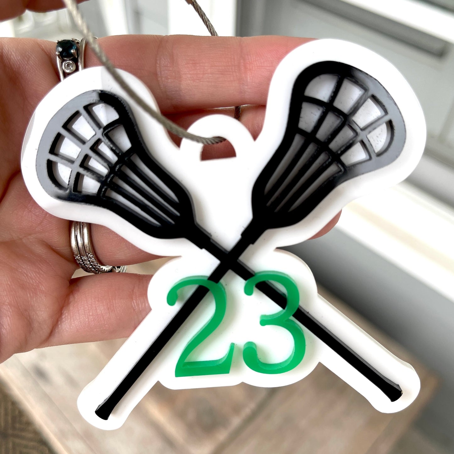 Lacrosse Bag Tag