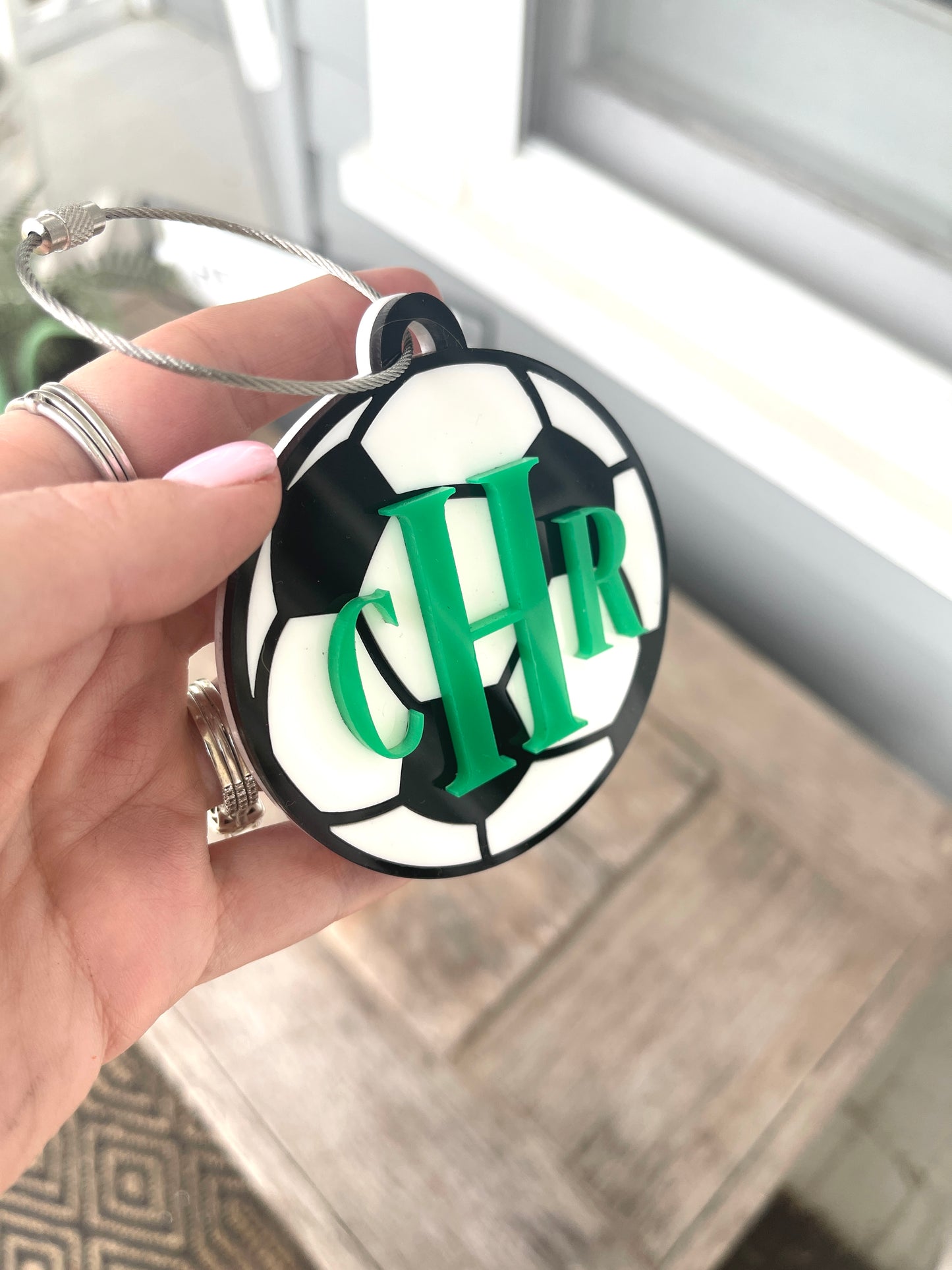 Soccer Bag Tag