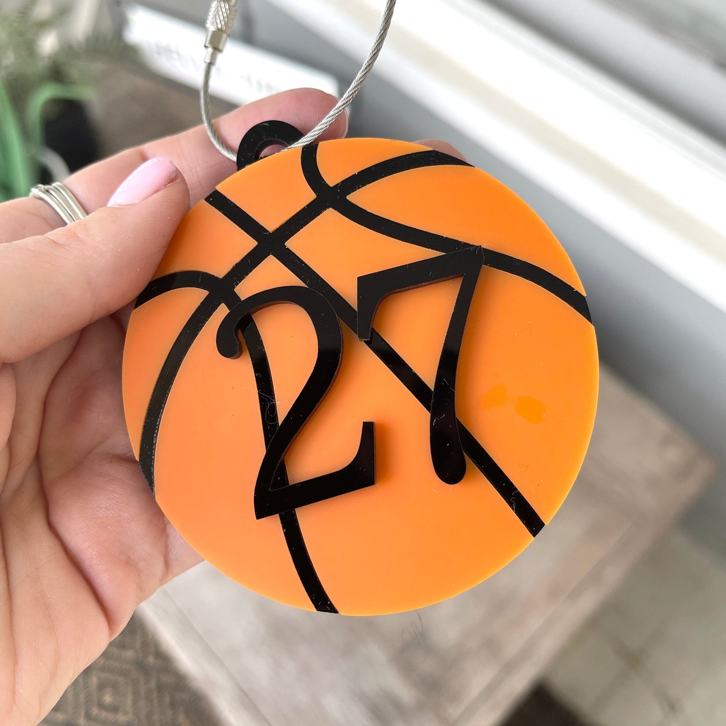 Basketball Bag Tag