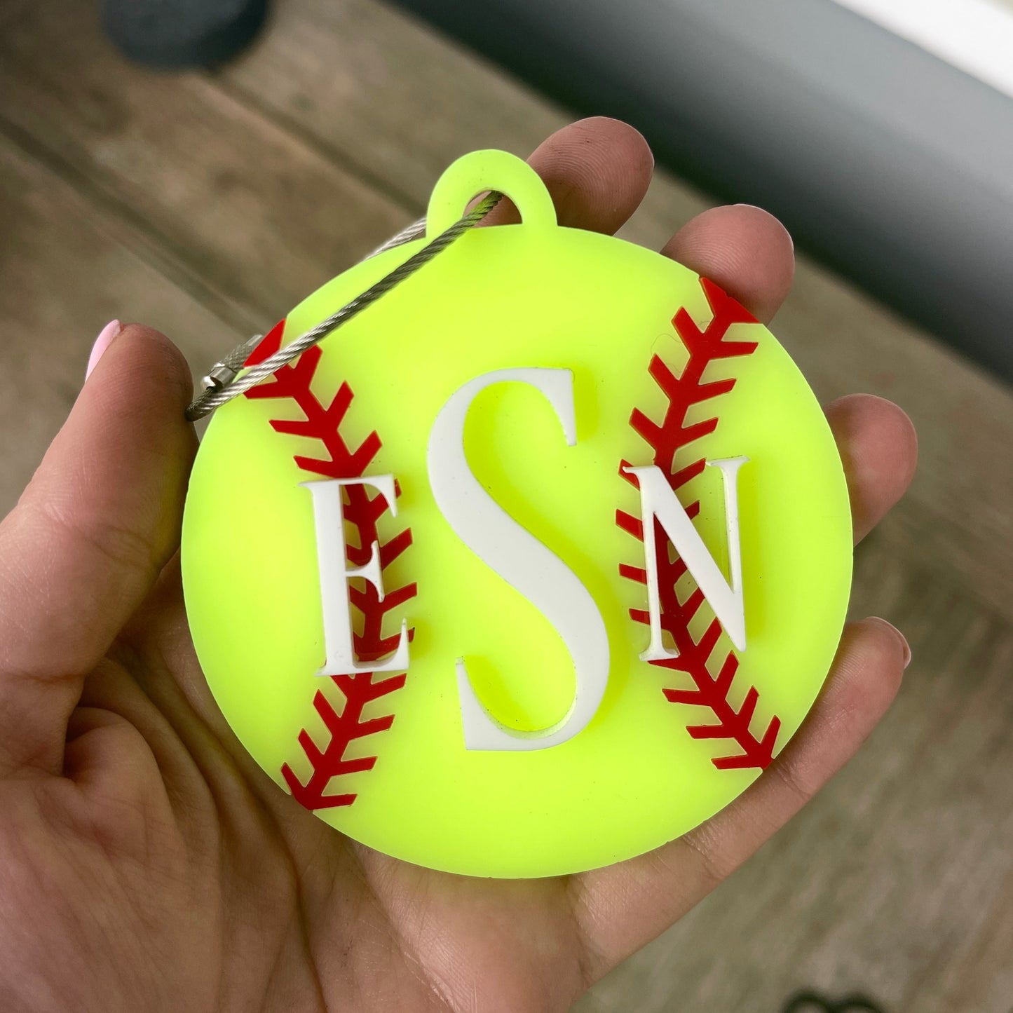 Softball Bag Tag