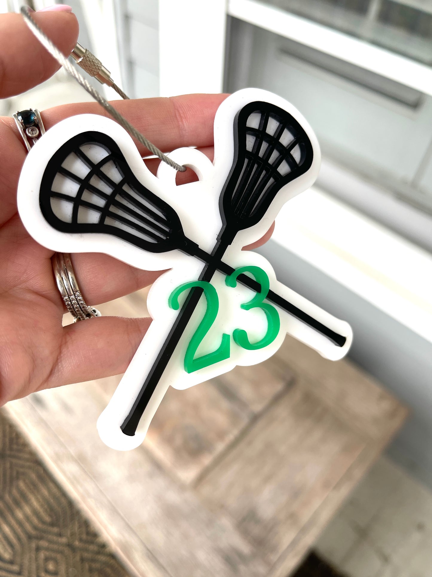 Lacrosse Bag Tag